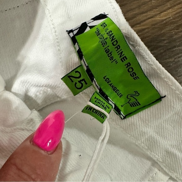 Sandrine Rose X Free People relaxed fit denim size 25 - Picture 8 of 9